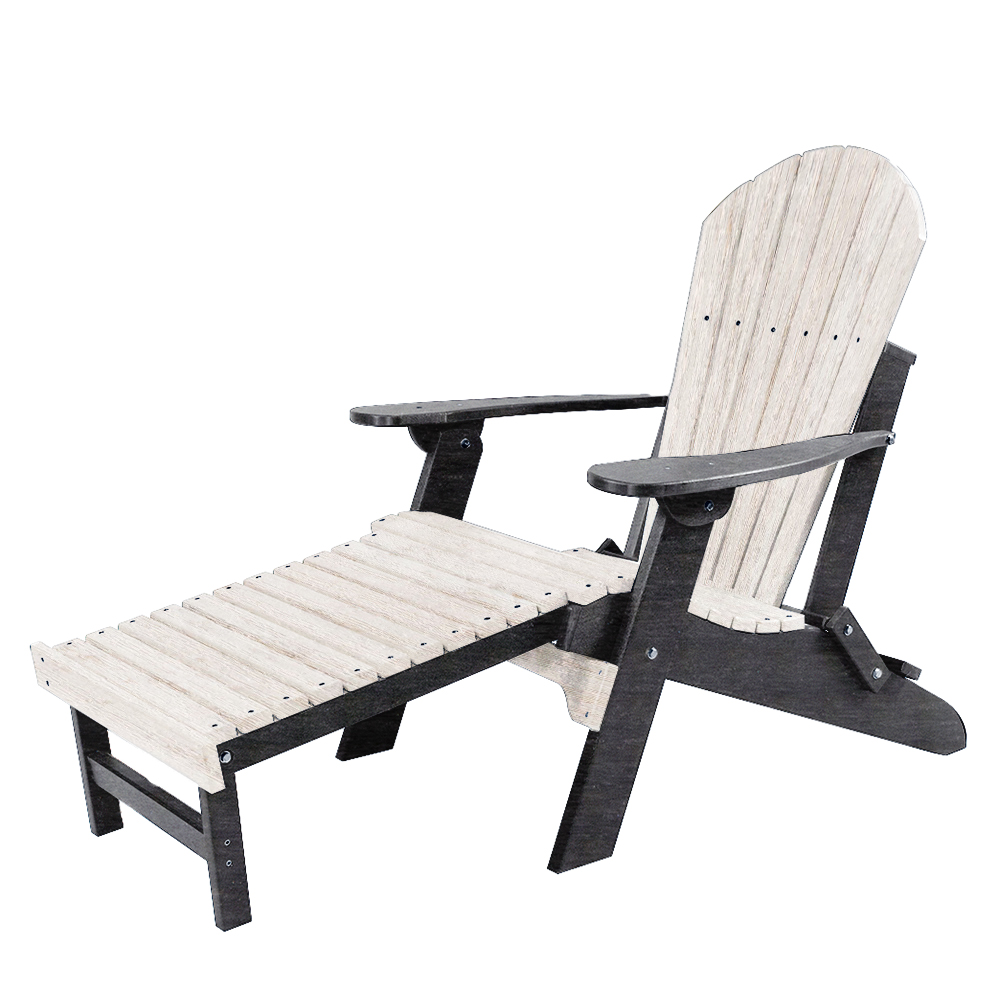 Folding Adirondack Chair + Ottoman